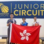 保加利亞青少年國際賽 葉心悠（中）勇奪女單U19冠軍 陳以熙（右）湛城睿（左）奪得男單U19季軍
